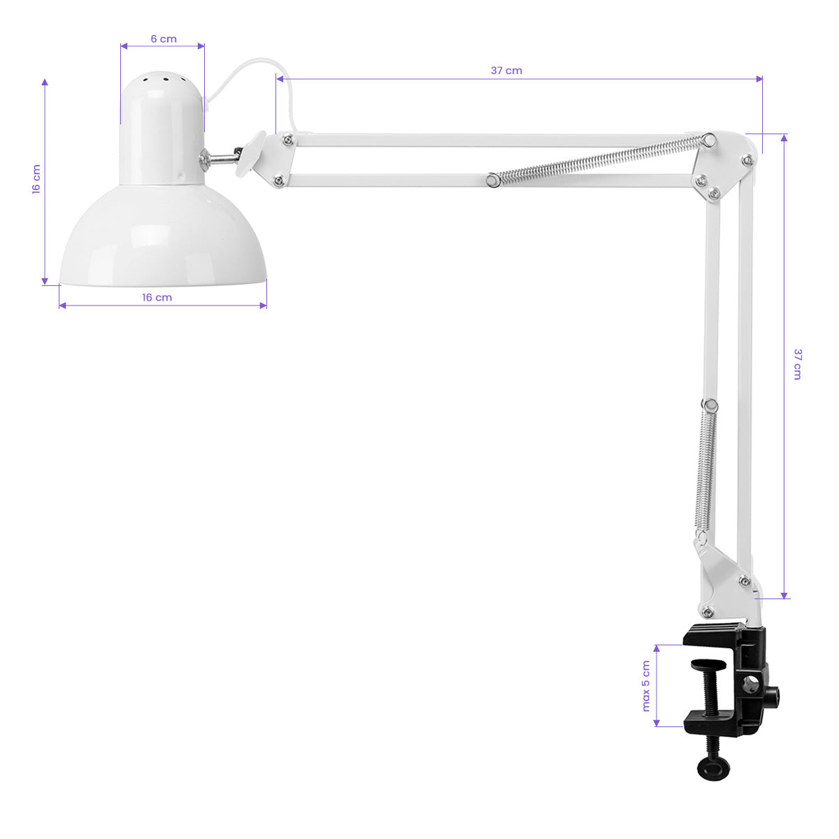 PiX 314 adjustable desk lamp with packaging