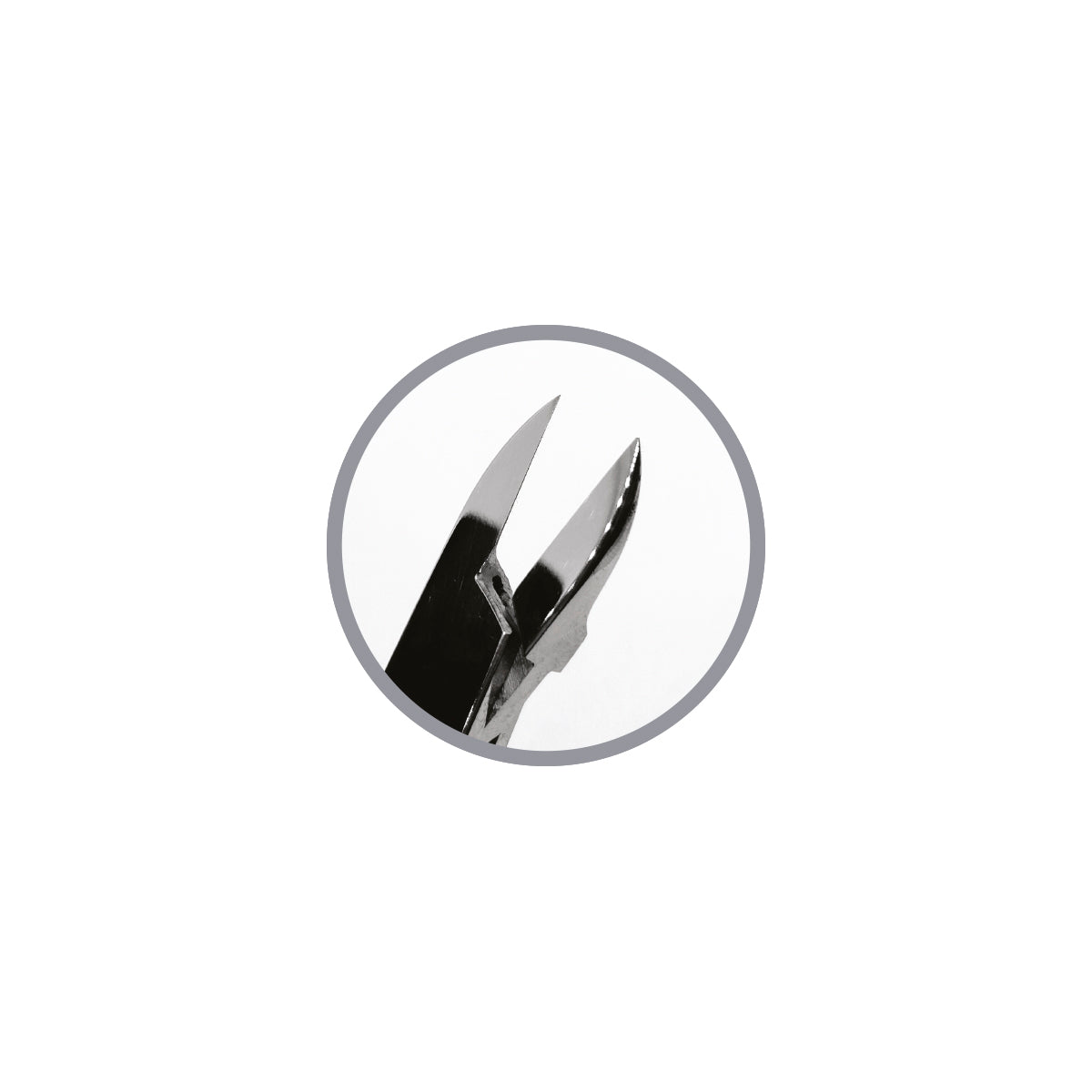 Podoland nail nippers 01 pointed jaw detail