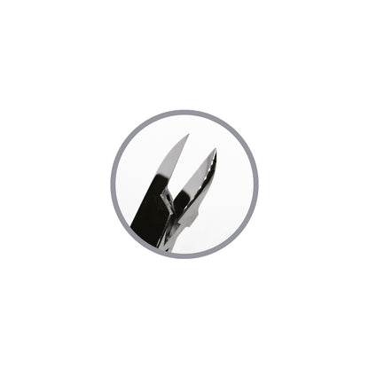 Podoland nail nippers 01 pointed jaw detail