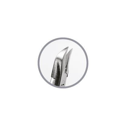 Podoland nail nippers 04 curved blade detail