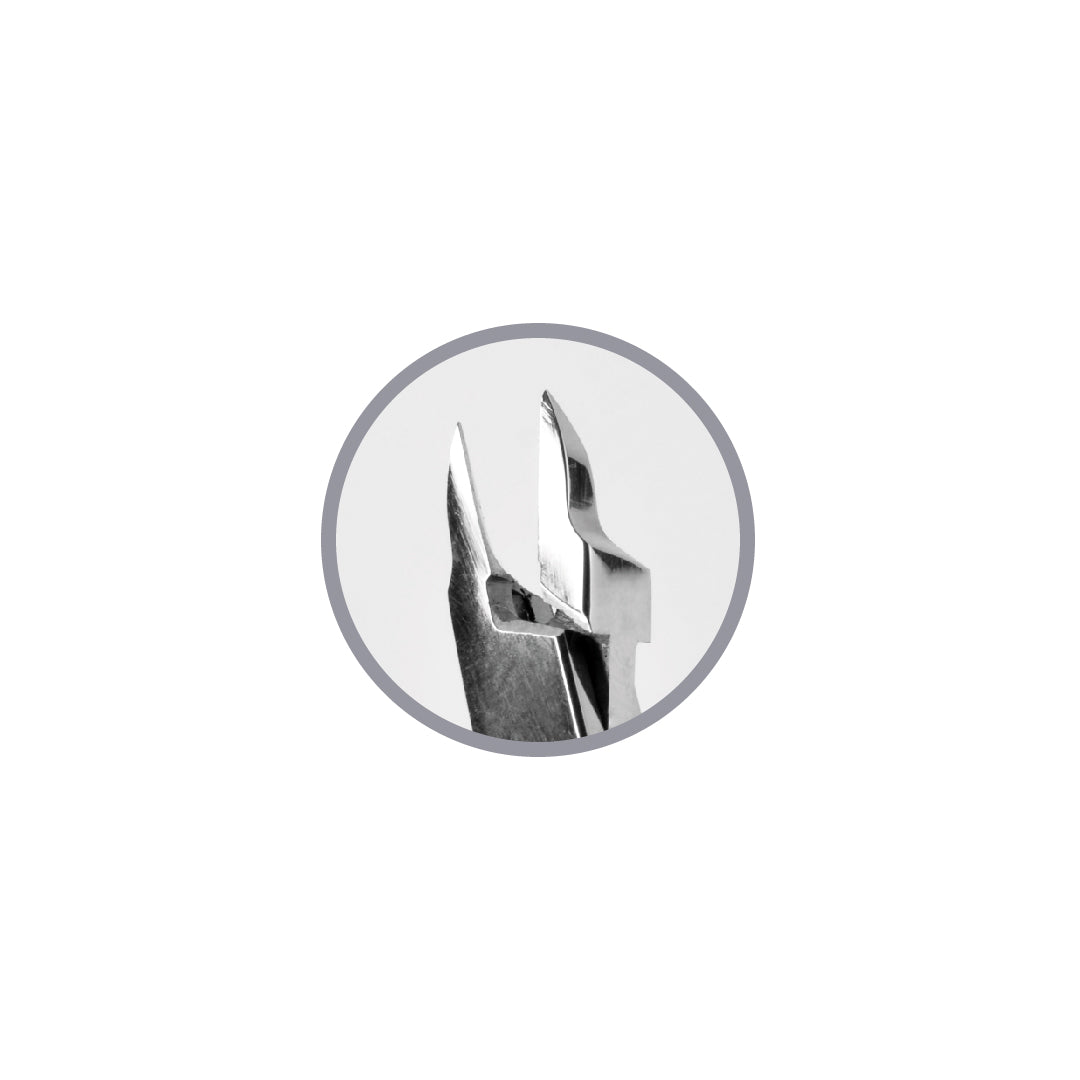 Podoland nail nippers 08 shown in the hand