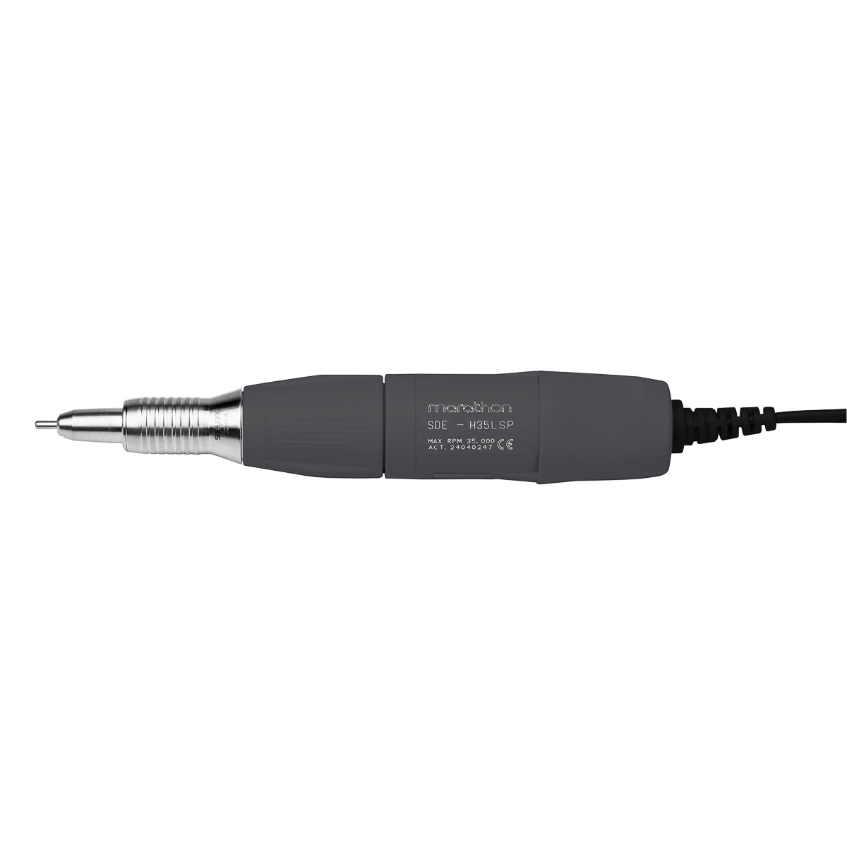 Saeyang H35LSP handpiece for Marathon nail drill machines, 35,000 RPM with Twist-Lock mechanism