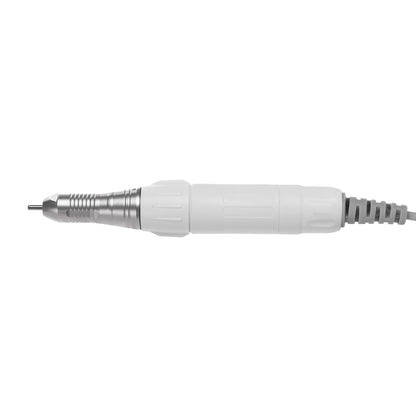 White Saeyang Marathon K30S cordless nail drill machine with brushless BS30S handpiece, 30,000 RPM
