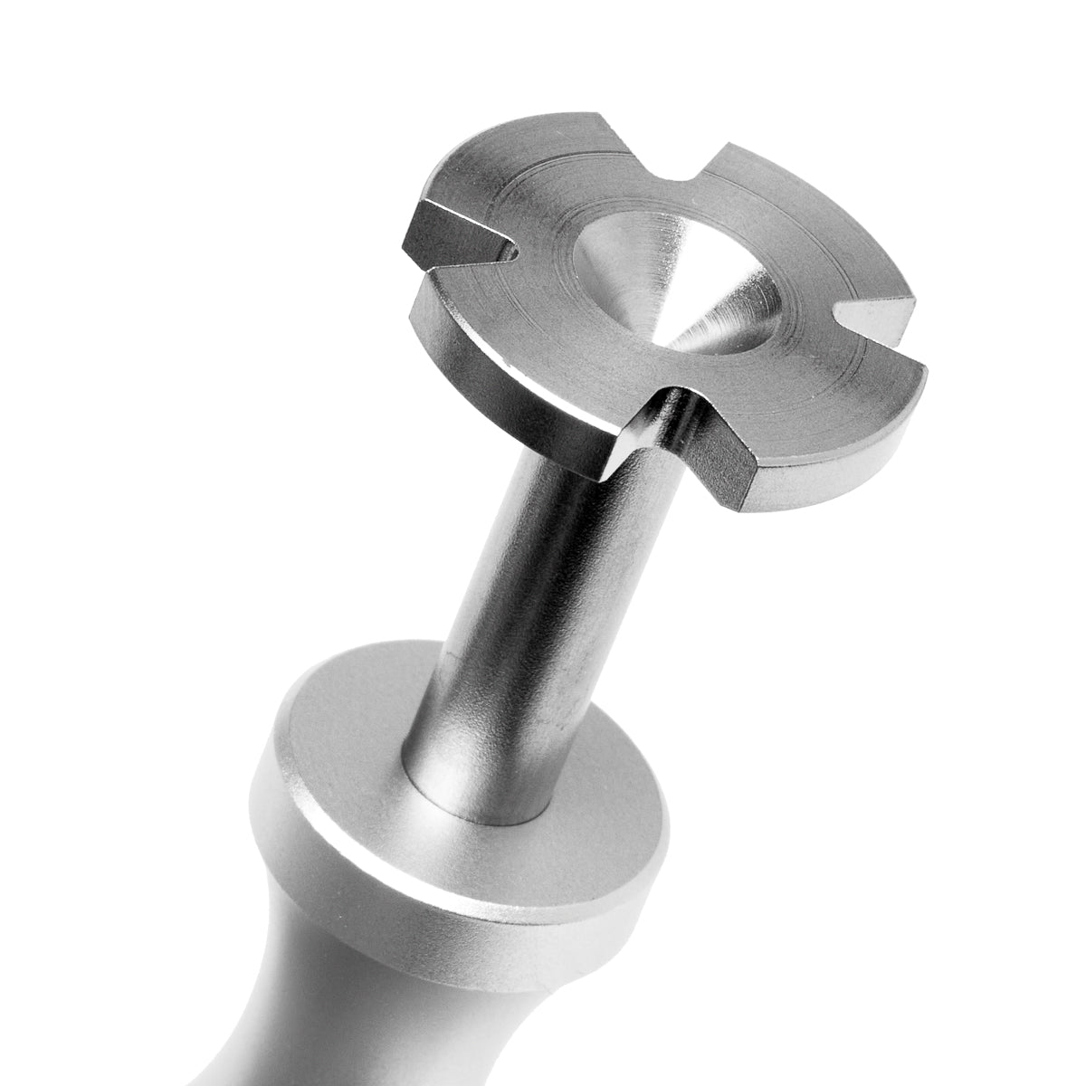 Saeyang nail drill bit removal tool with shaped grooves for safe bit changes
