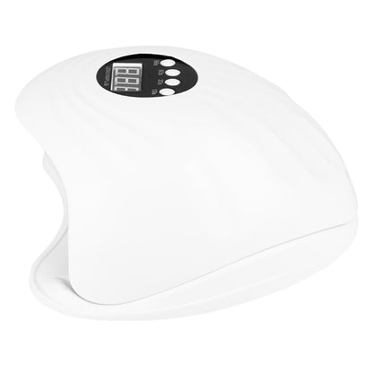 Seashel nail lamp timer display and controls