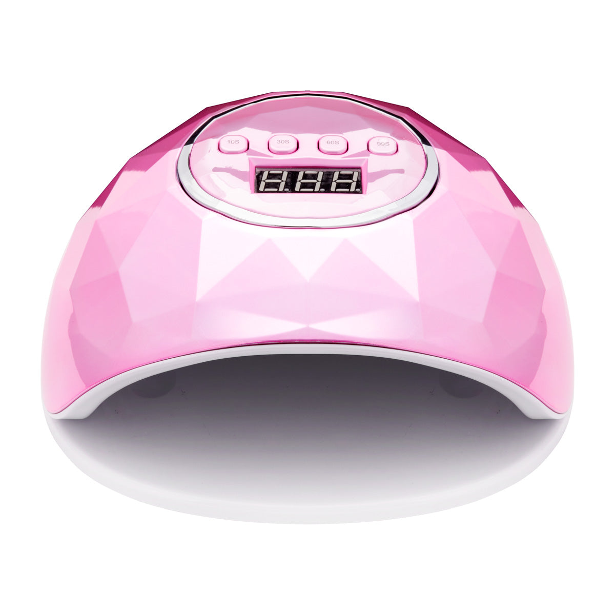 Shiny nail lamp interior showing the 39 dual LED diodes
