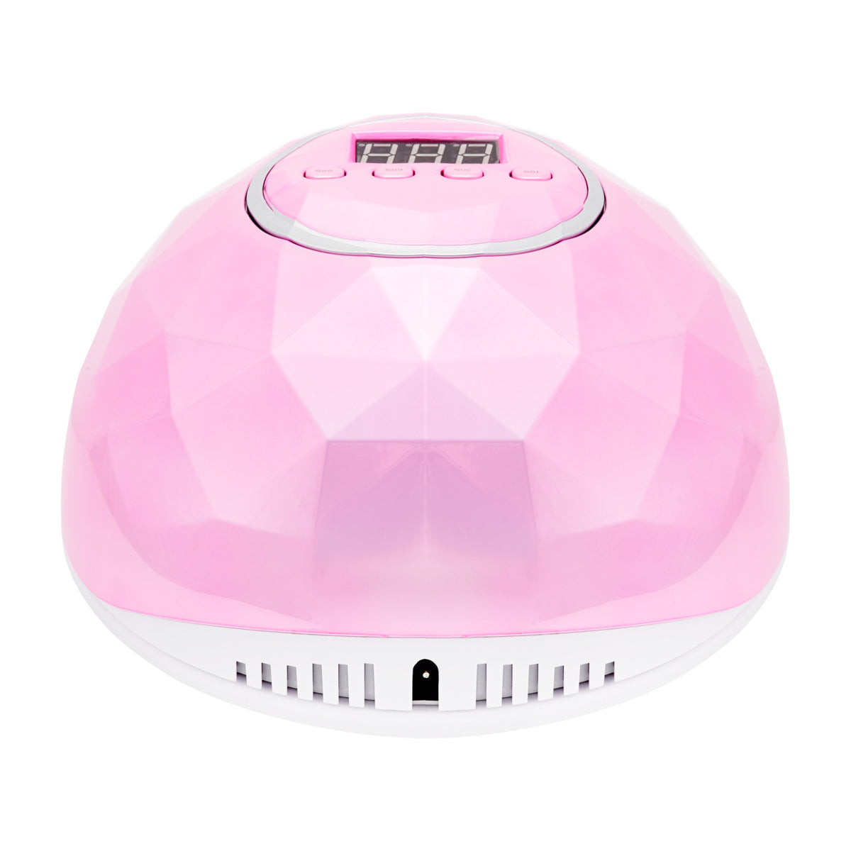 Shiny nail lamp timer display with the 10, 30, 60 and 99 second settings