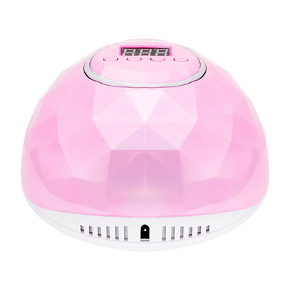 Shiny nail lamp timer display with the 10, 30, 60 and 99 second settings