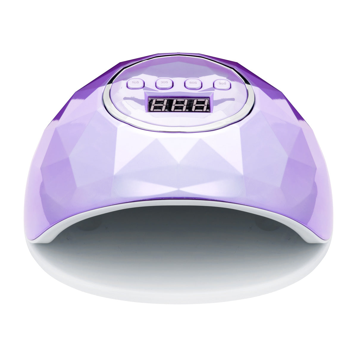 Shiny nail lamp interior showing the 39 dual LED diodes