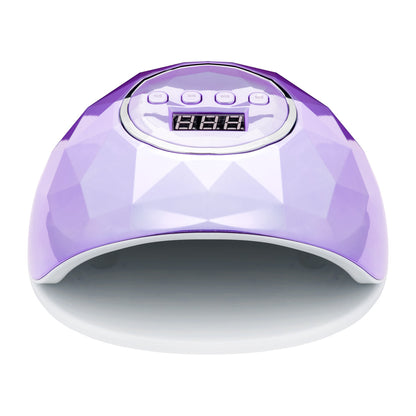 Shiny nail lamp interior showing the 39 dual LED diodes