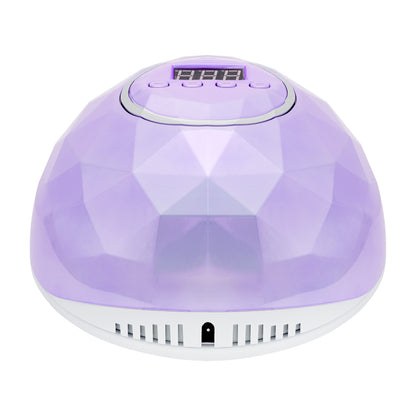 Shiny nail lamp timer display with the 10, 30, 60 and 99 second settings