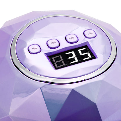 Shiny nail lamp side profile