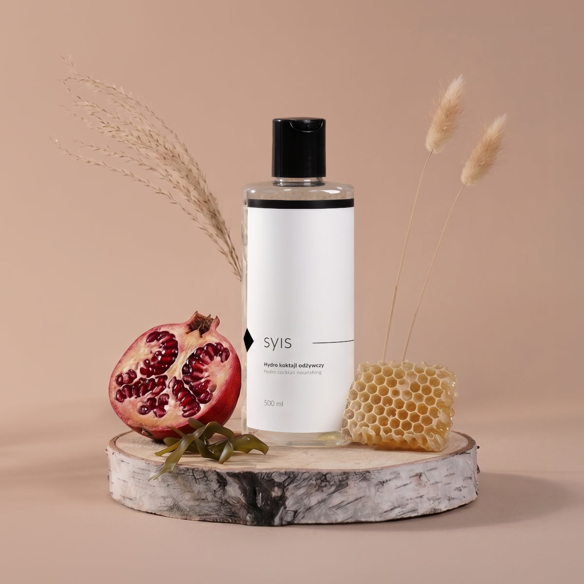 Syis Hydro Nourishing Cocktail 500ml with pomegranate and honeycomb