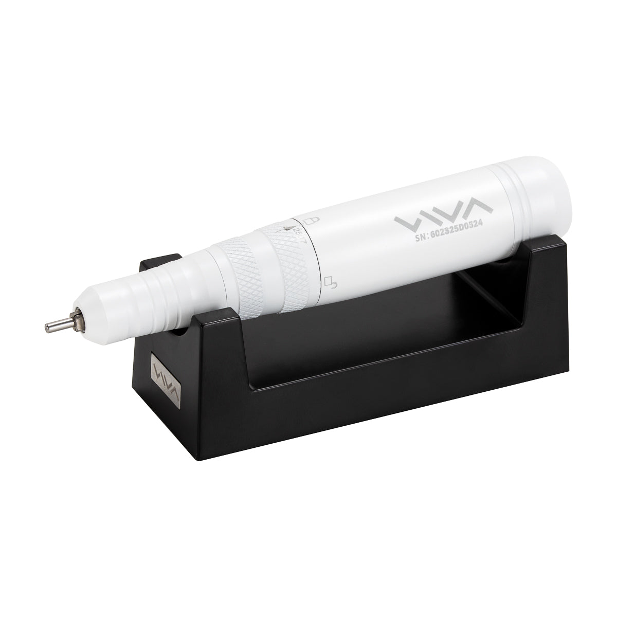 Viva 602 S white nail drill machine with digital display and handpiece stand