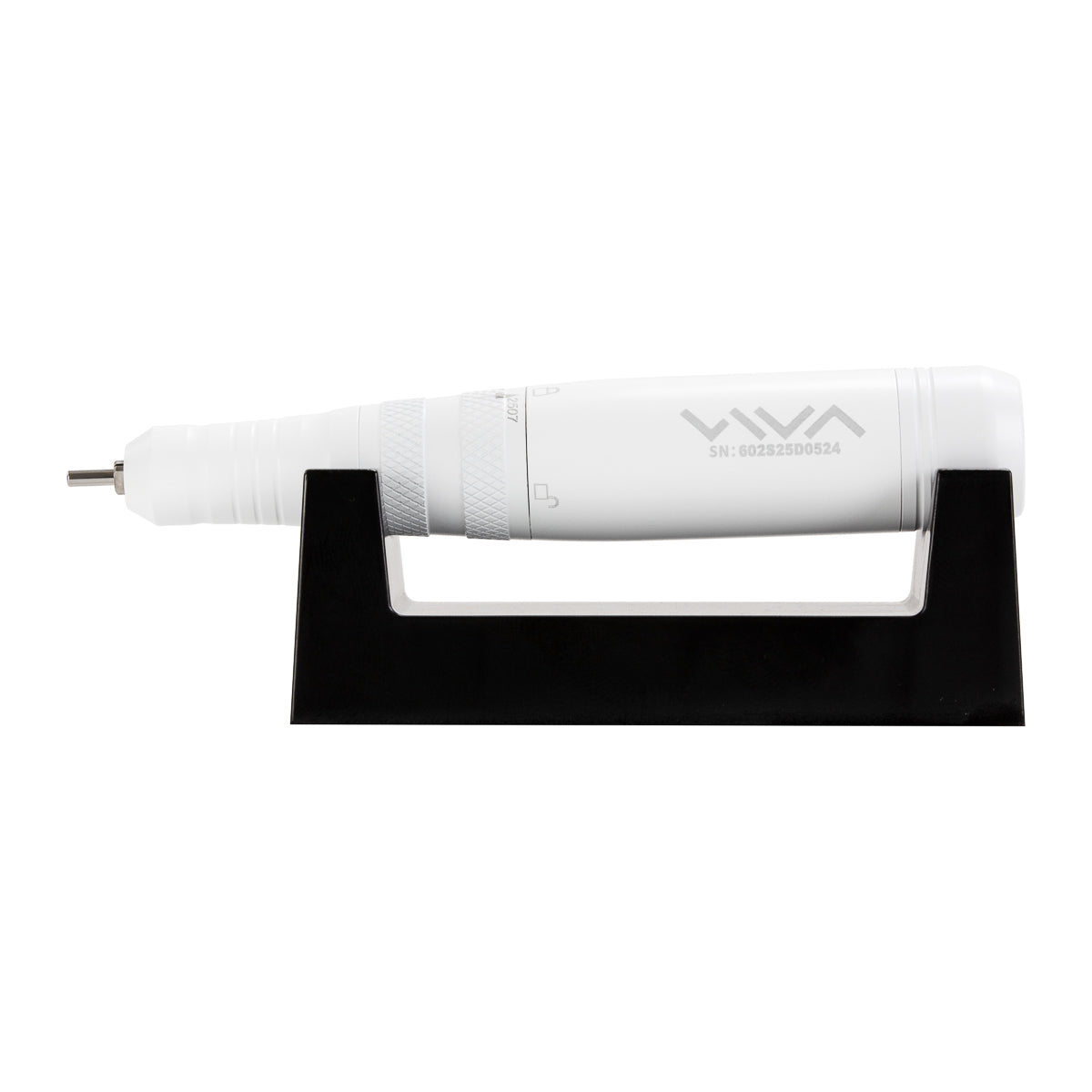 Viva 602 S white nail drill machine with digital display and handpiece stand
