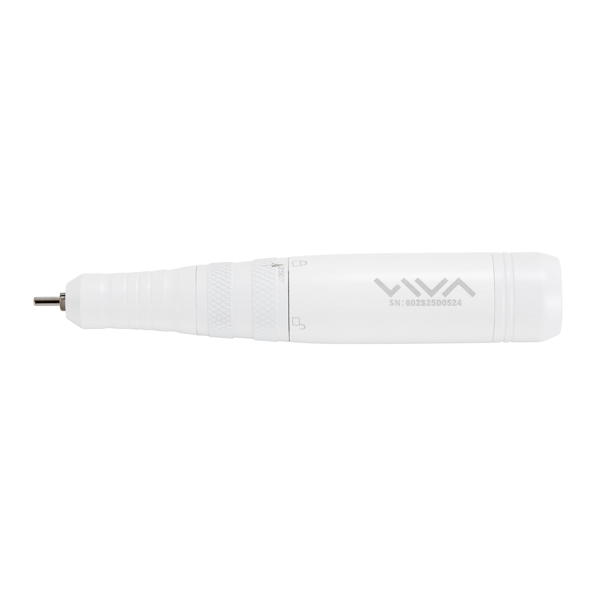 Viva 602 S white nail drill machine with digital display and handpiece stand