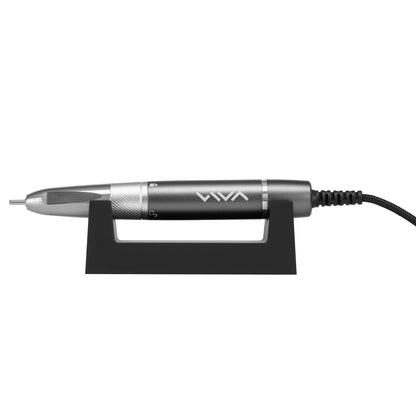 Viva Pro 602 brushless nail drill machine in grey metal housing with digital display