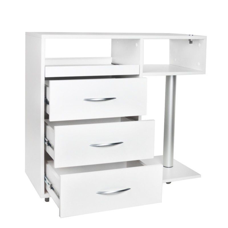 Y-300 podiatry unit on castors with Exo Podo Line drill, Elegante magnifying lamp and UV-C steriliser