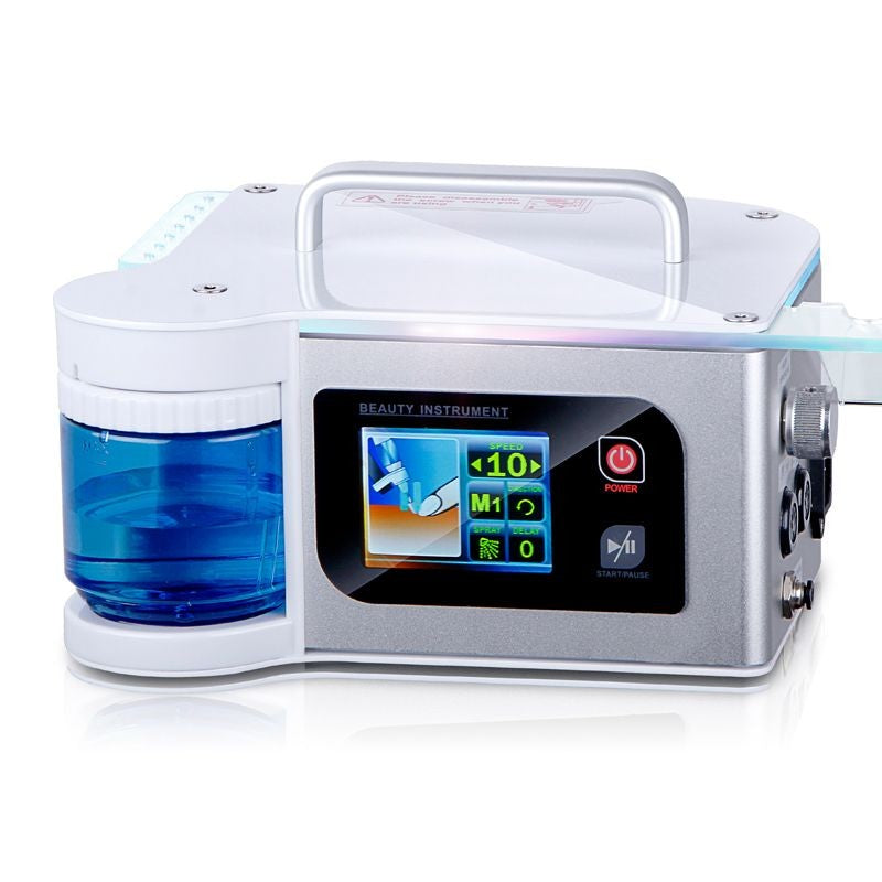 Yoshida Pro-Spray LCD podiatry nail drill machine with colour LCD panel and 250 ml spray tank