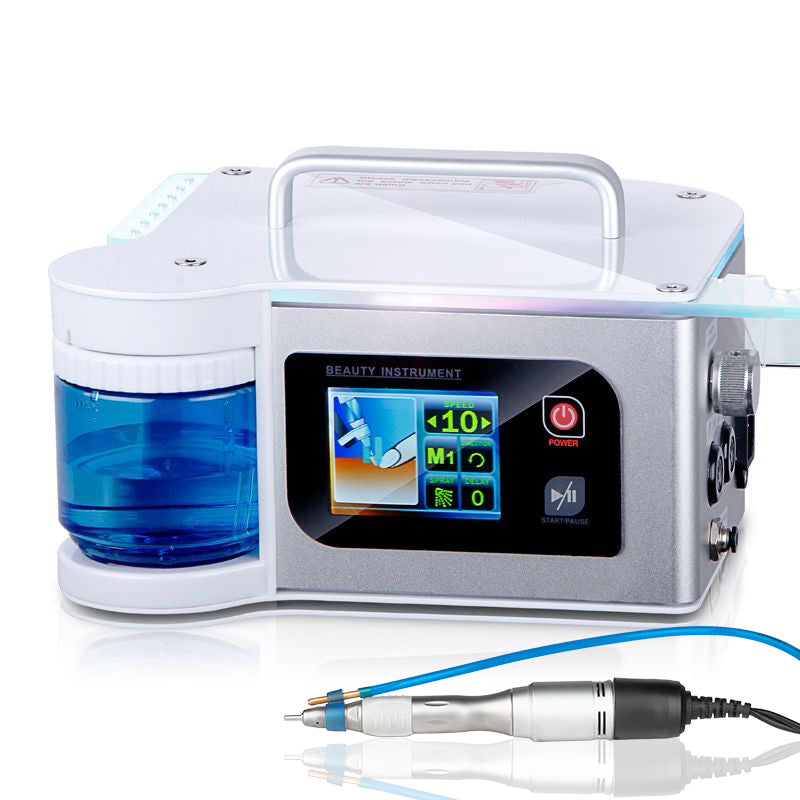 Yoshida Pro-Spray LCD podiatry nail drill machine with colour LCD panel and 250 ml spray tank